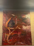 “Marked by Fire” Handpainted